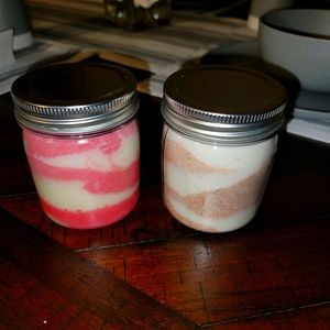 Homemade sugar scrub